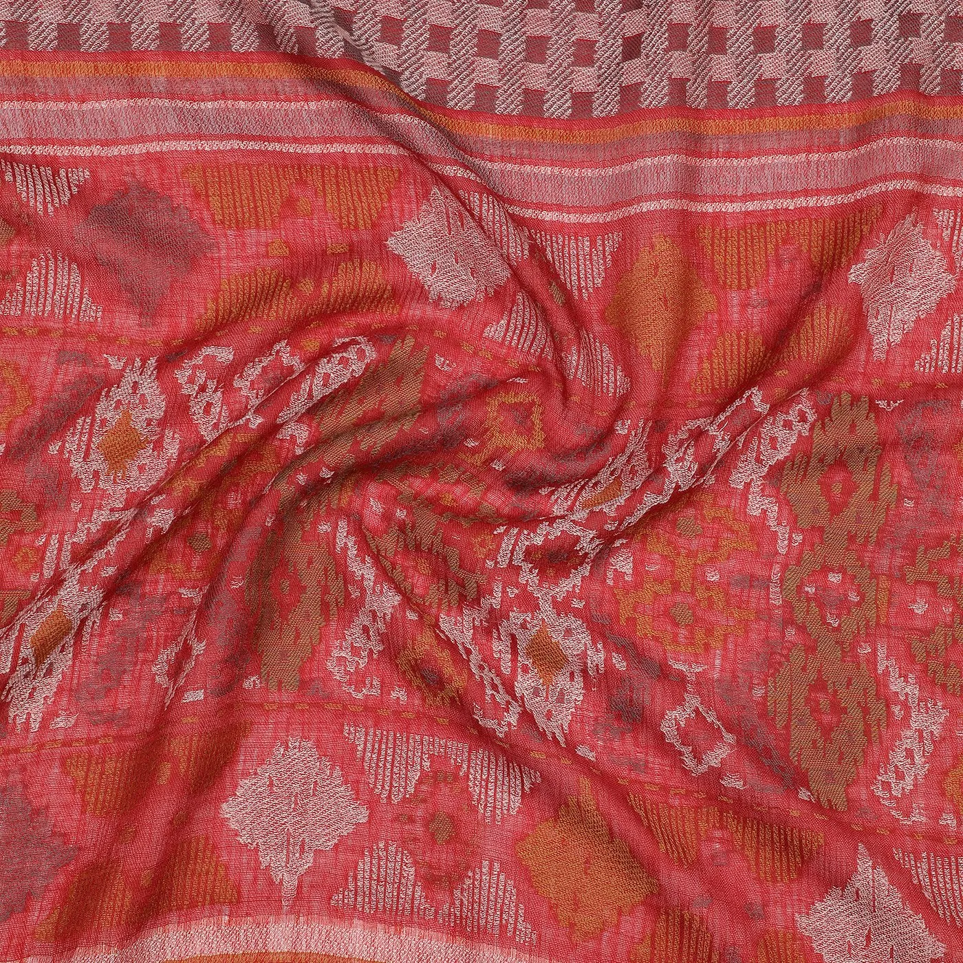 Aafia Woolen Jacquard Stole