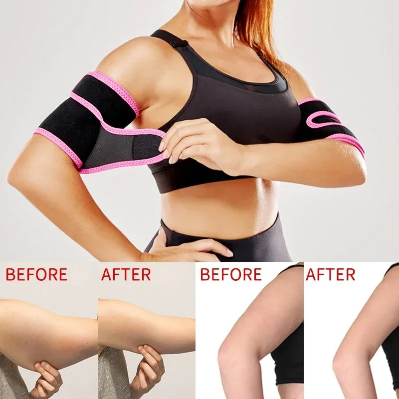 Arm Trimmers Sauna Sweat Bands - Arm Slimmer Trainer Anti Cellulite Weight Fat Reducer