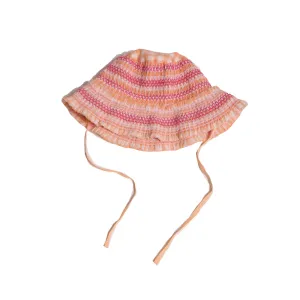 BABY SMOCKED BUCKET HAT