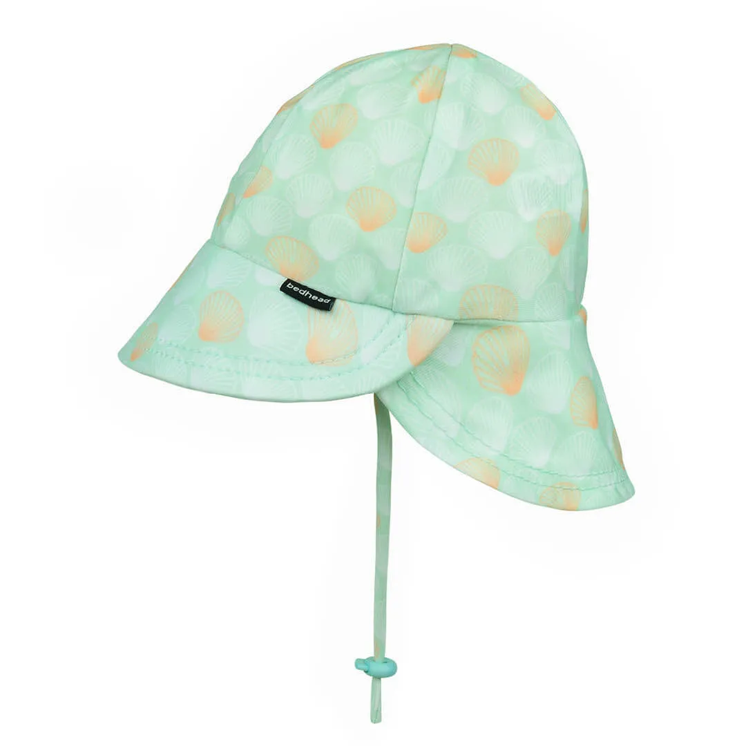 Bedhead Beach Girls Legionnaires Hat UPF50  Seashell Print