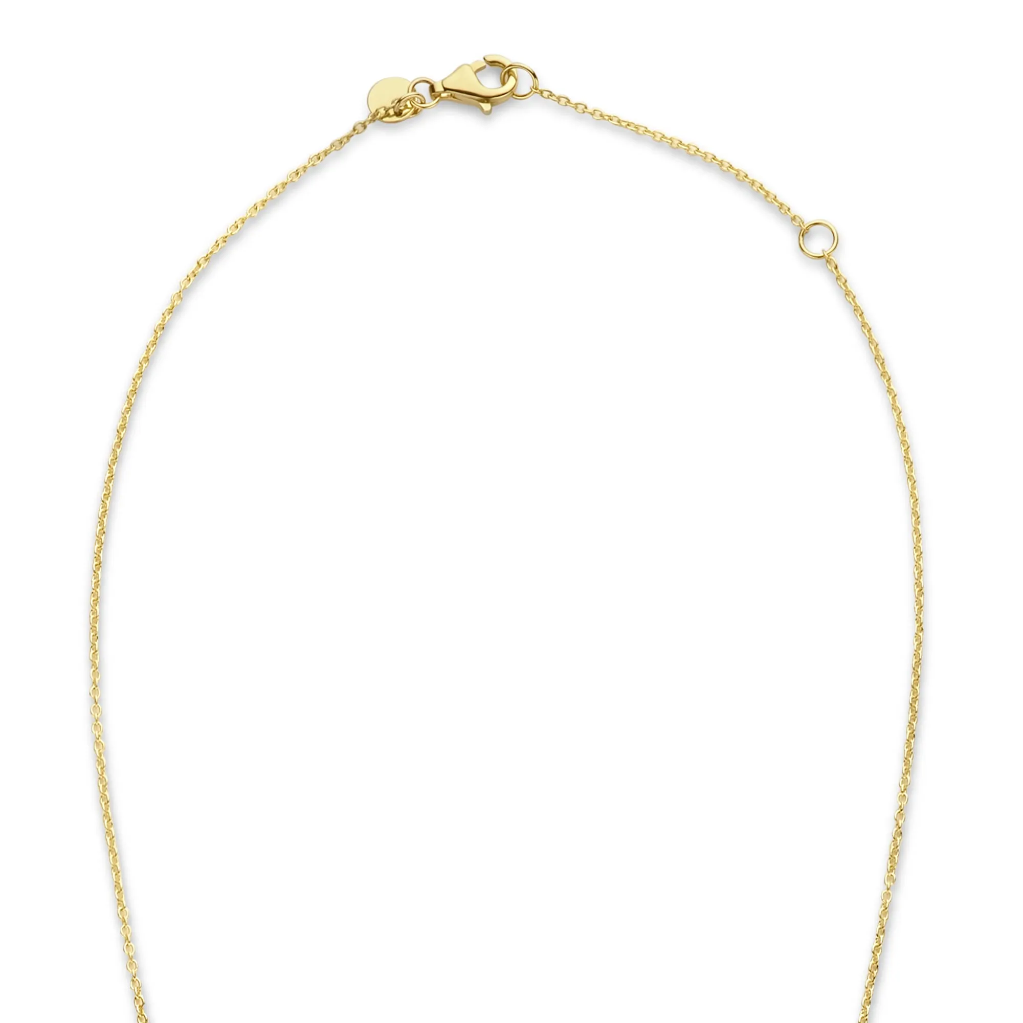 Belleville Luna 14 karat gold necklace with freshwater pearl