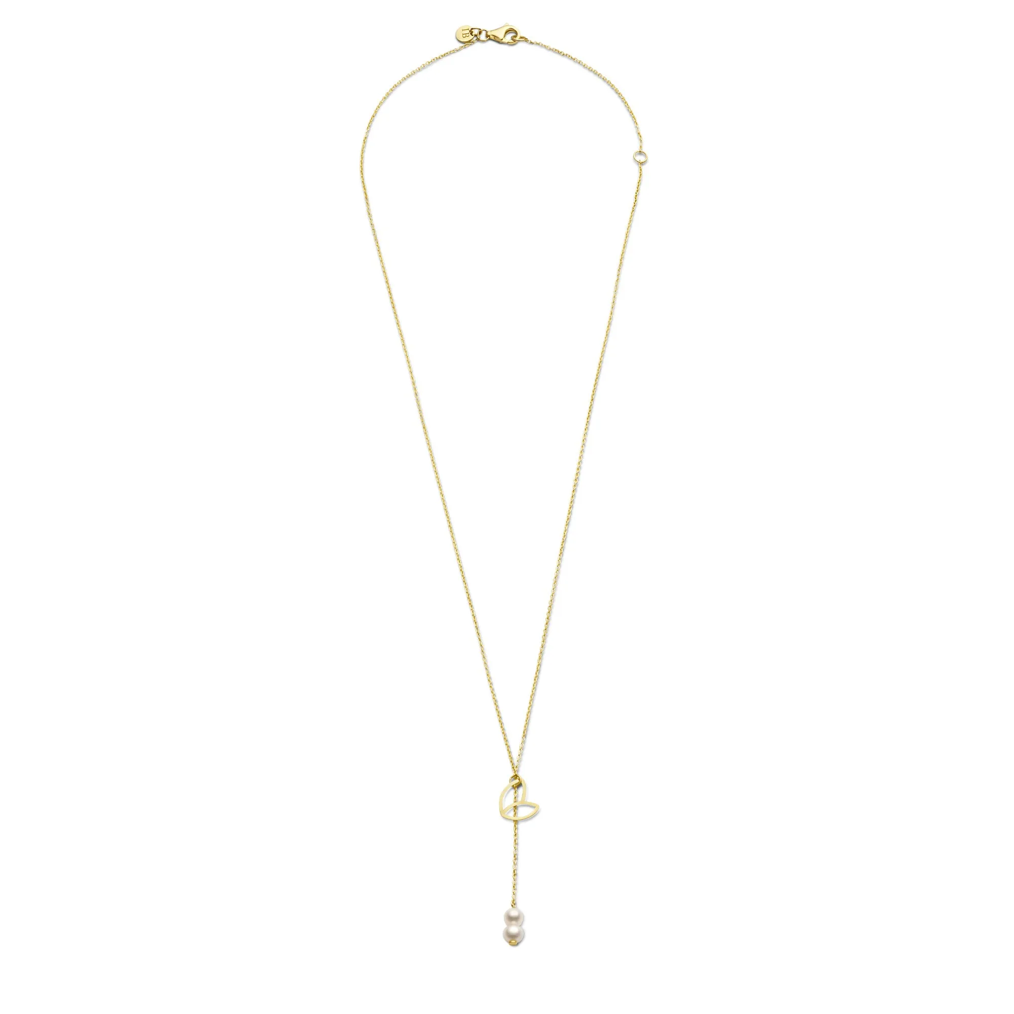 Belleville Noémi 14 karat gold necklace with freshwater pearls