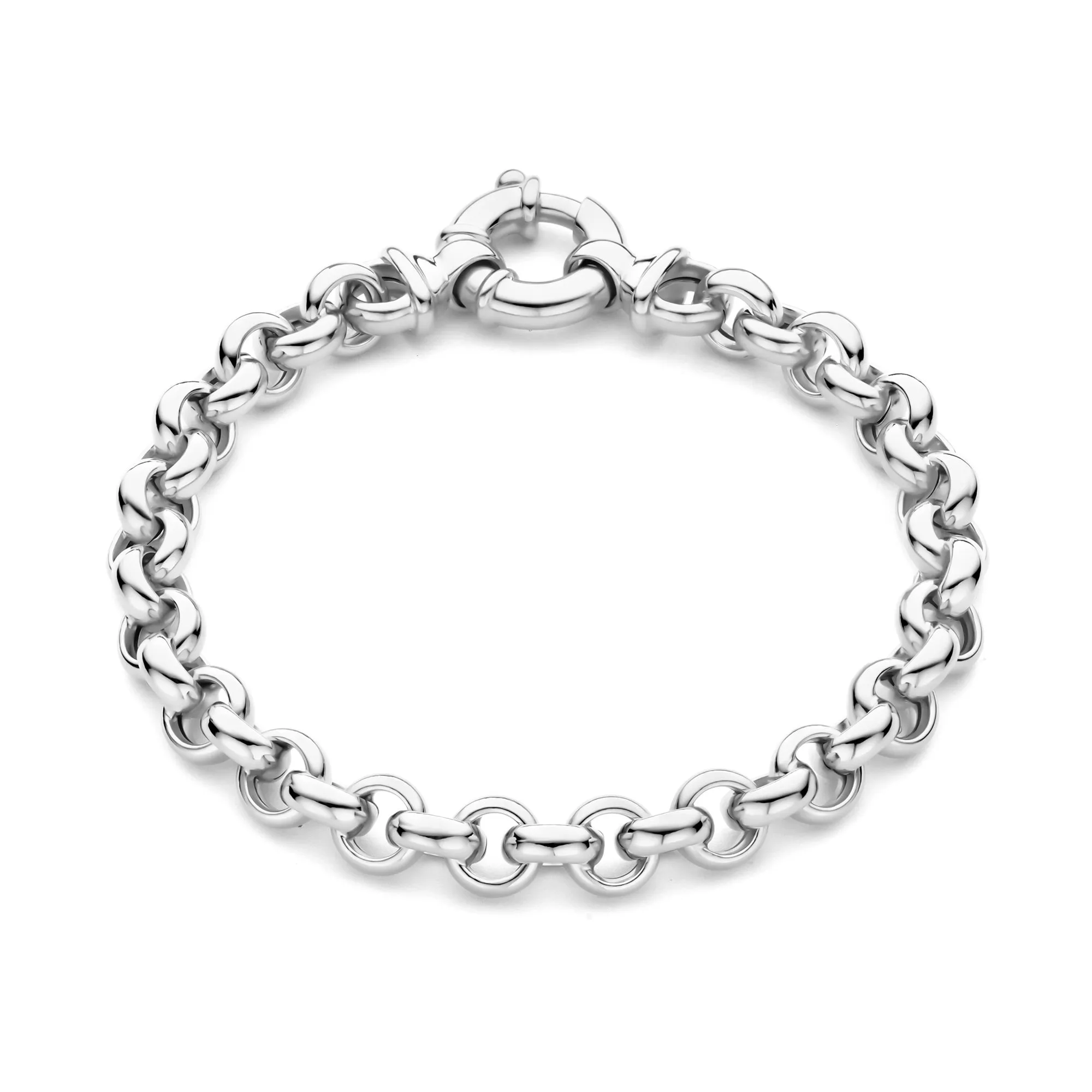 Bibbiena Poppi Lucy 925 sterling silver link bracelet