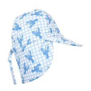 Blue Lobsters Swim Flap Cap