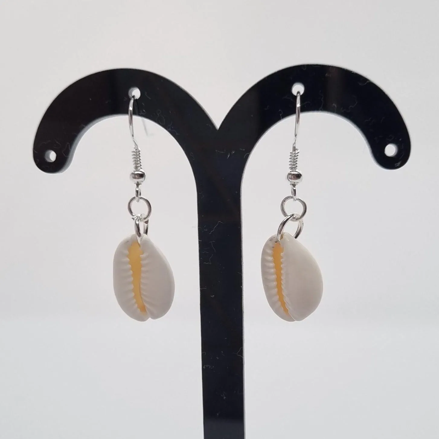 Coastal Cowrie Shell Earrings