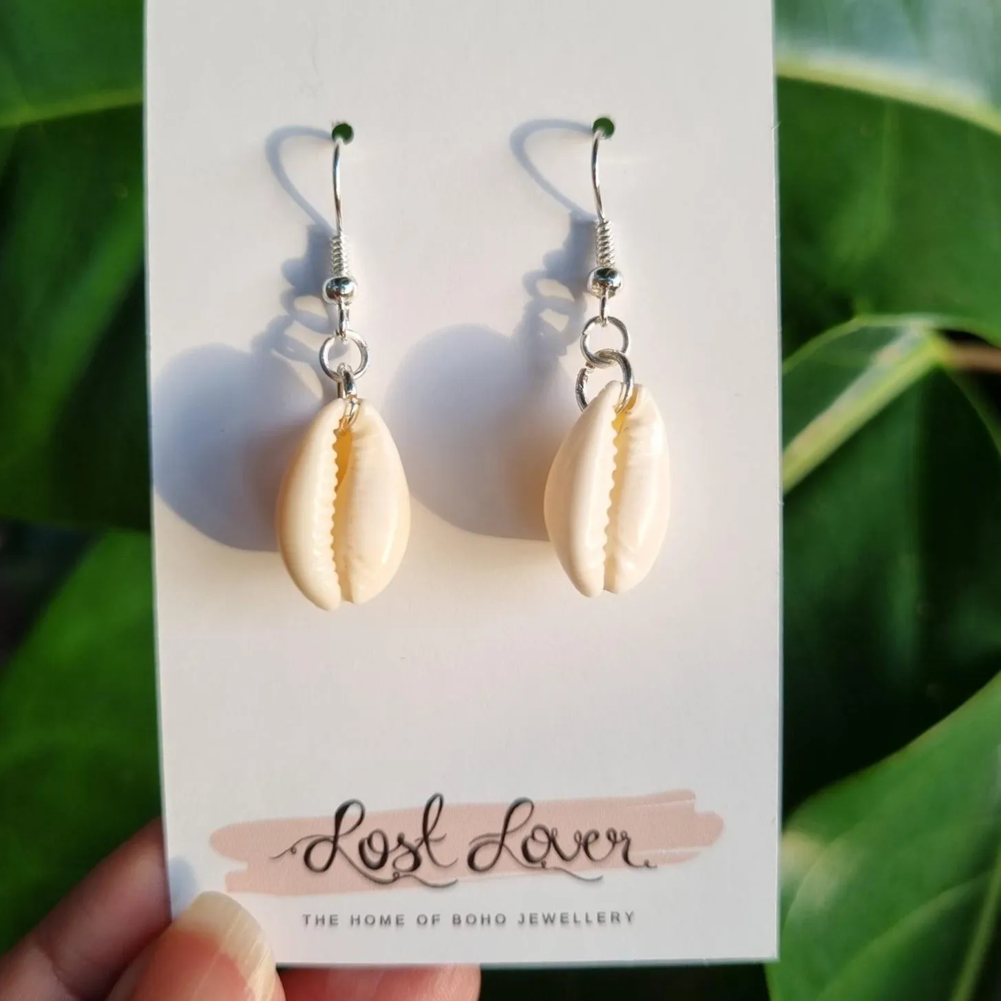 Coastal Cowrie Shell Earrings