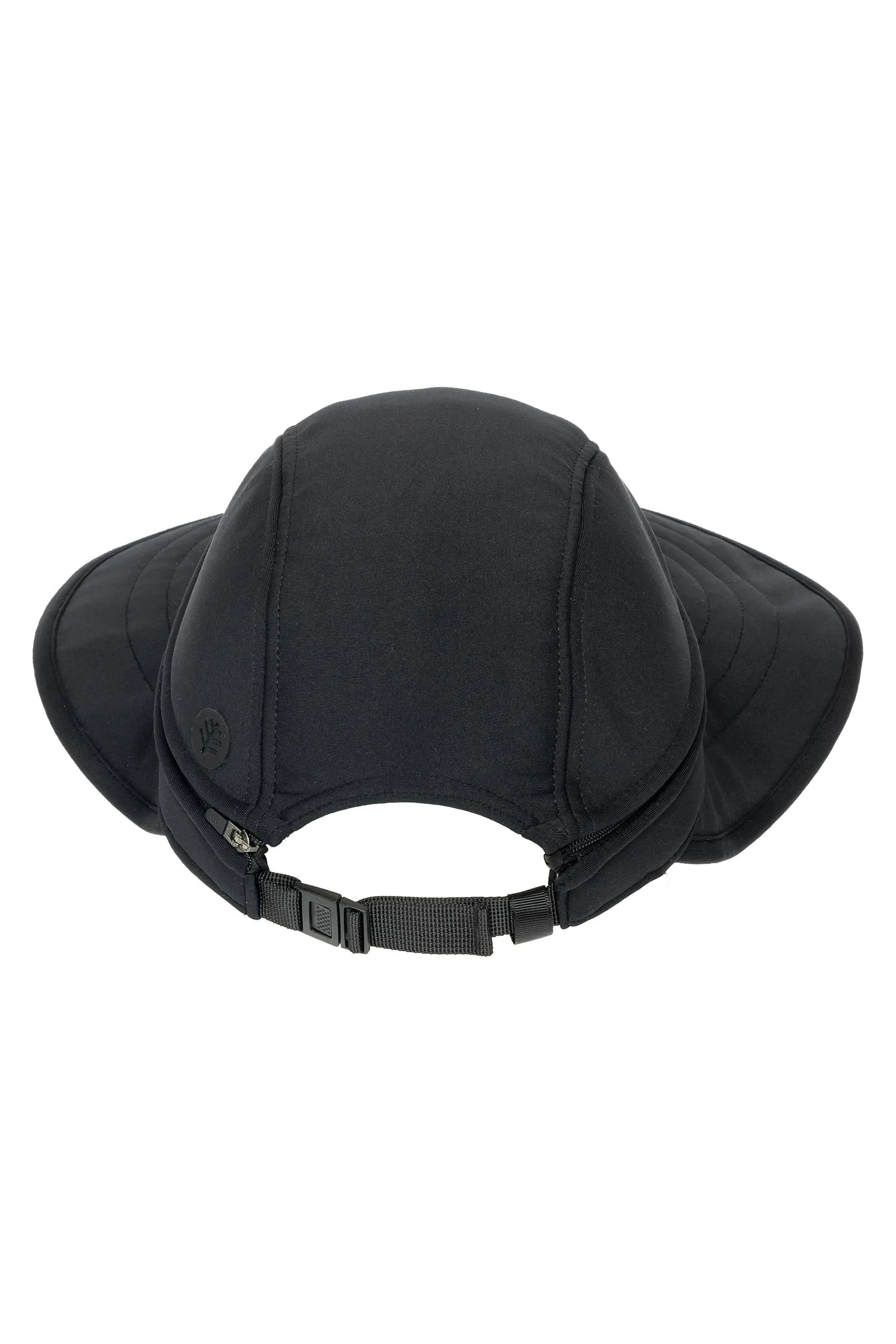 Delray Convertible Swim Visor | Black