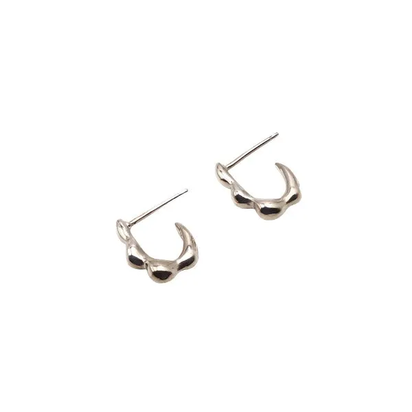 Driblet Silver Earrings