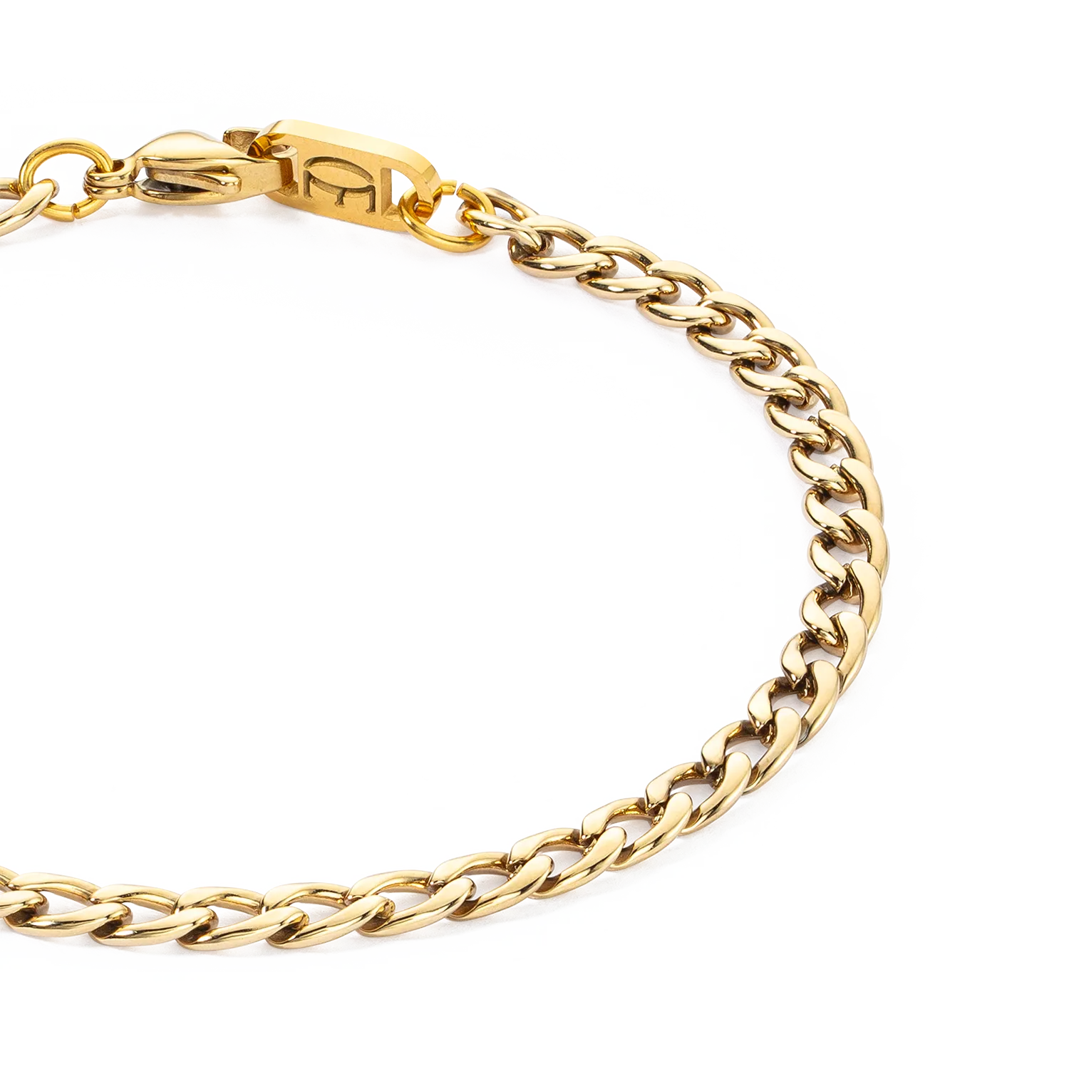 Extension chain 21 cm gold