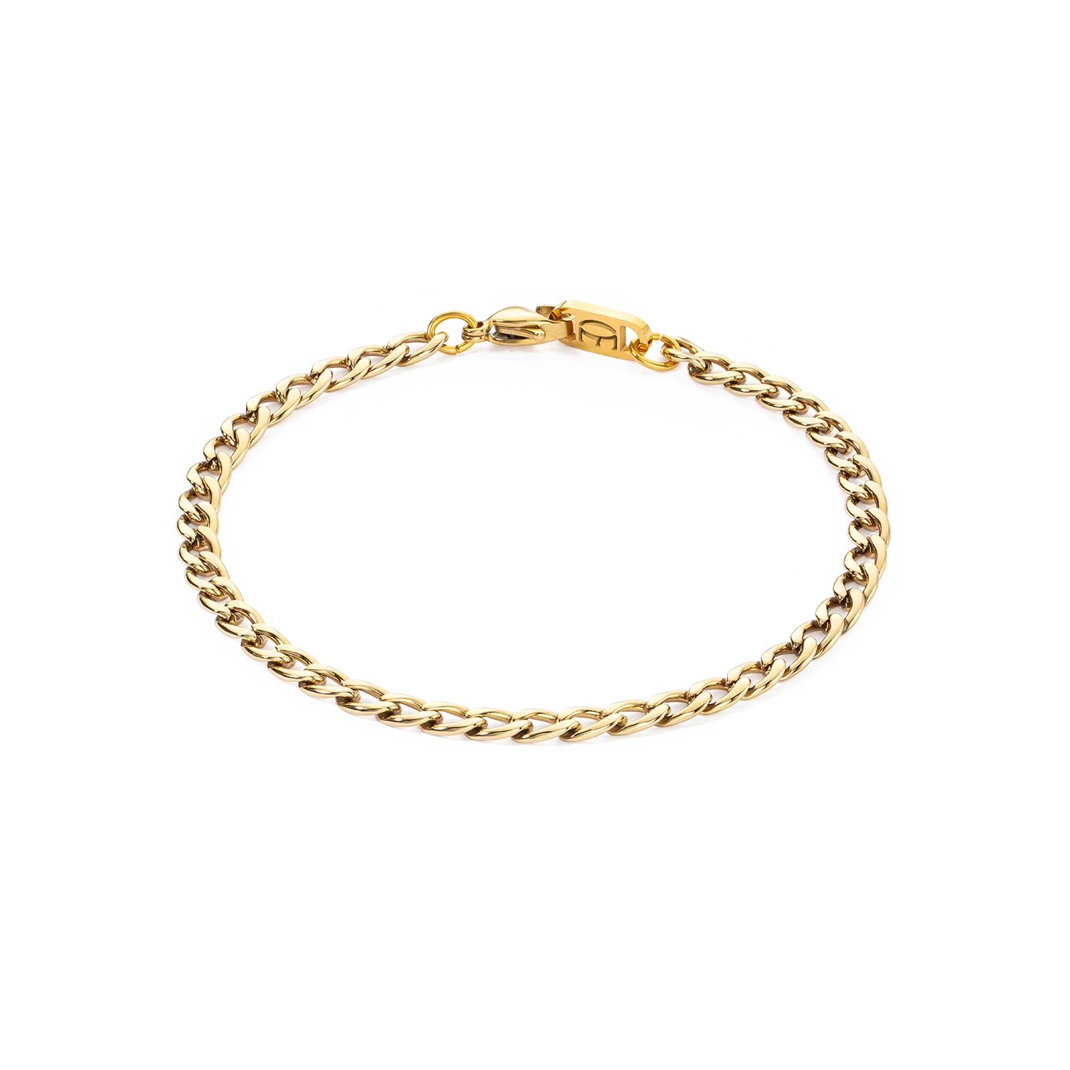 Extension chain 21 cm gold