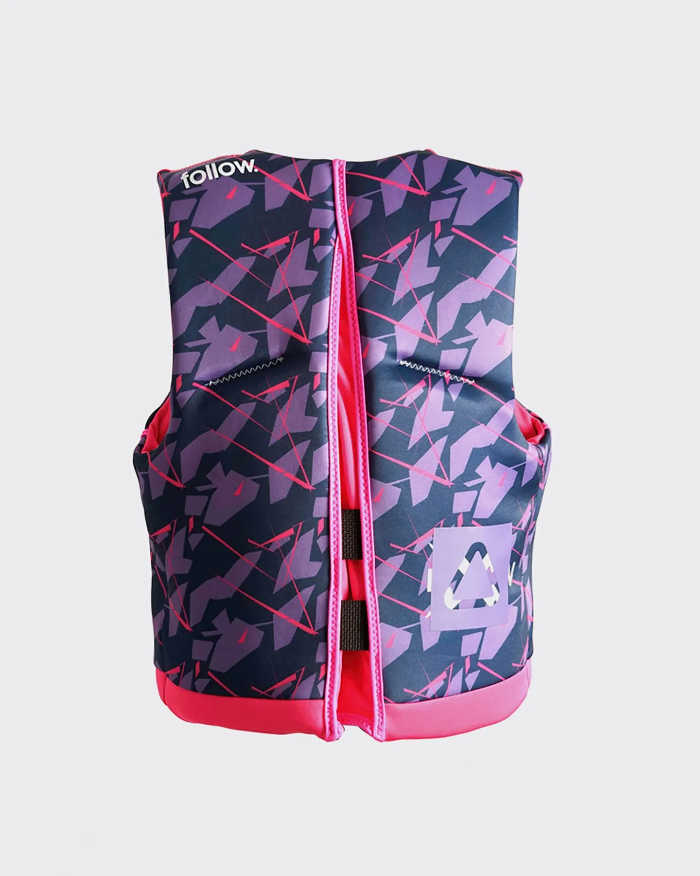 Follow Youth Pop CGA Vest - Purple/Pink