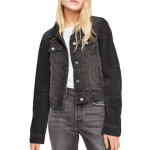 Free People Rumors Denim Jacket - Size Small