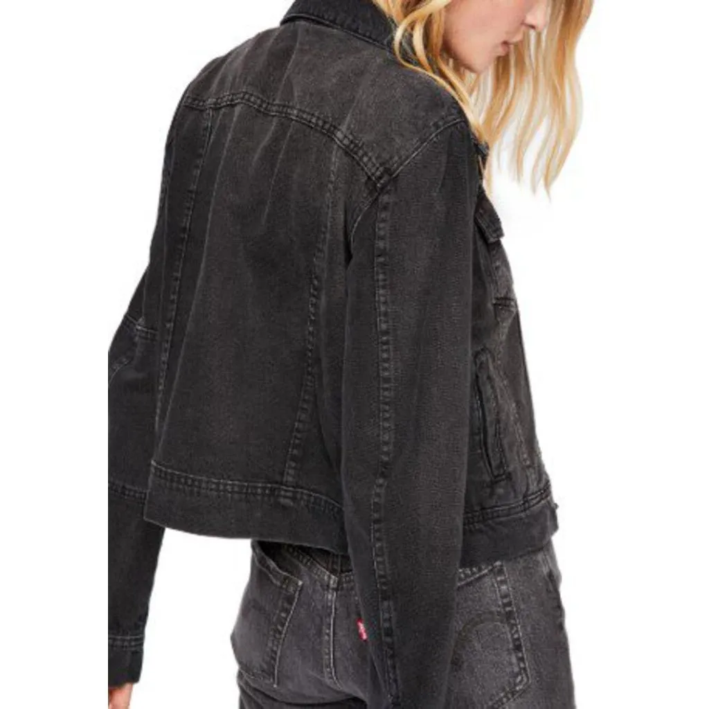 Free People Rumors Denim Jacket - Size Small