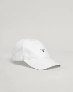 GANT - Cotton Twill Cap, White