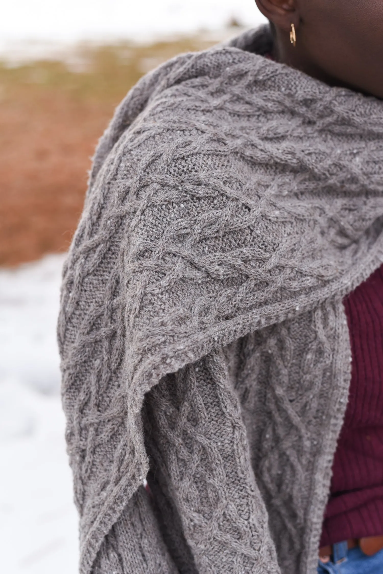 Ice Sparkles Scarf or Wrap <br/><small>knitting pattern</small>