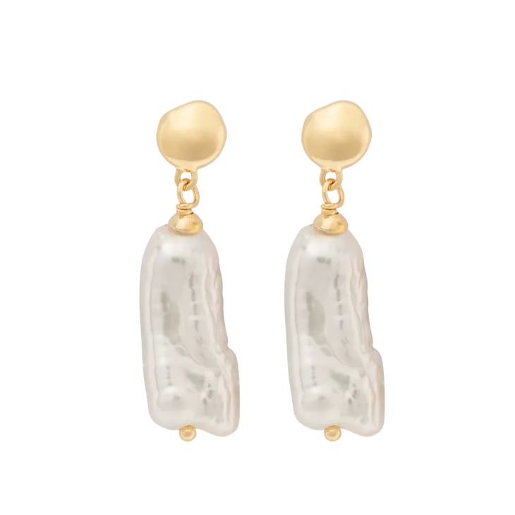 Kirstin Ash Isle Earrings, Gold