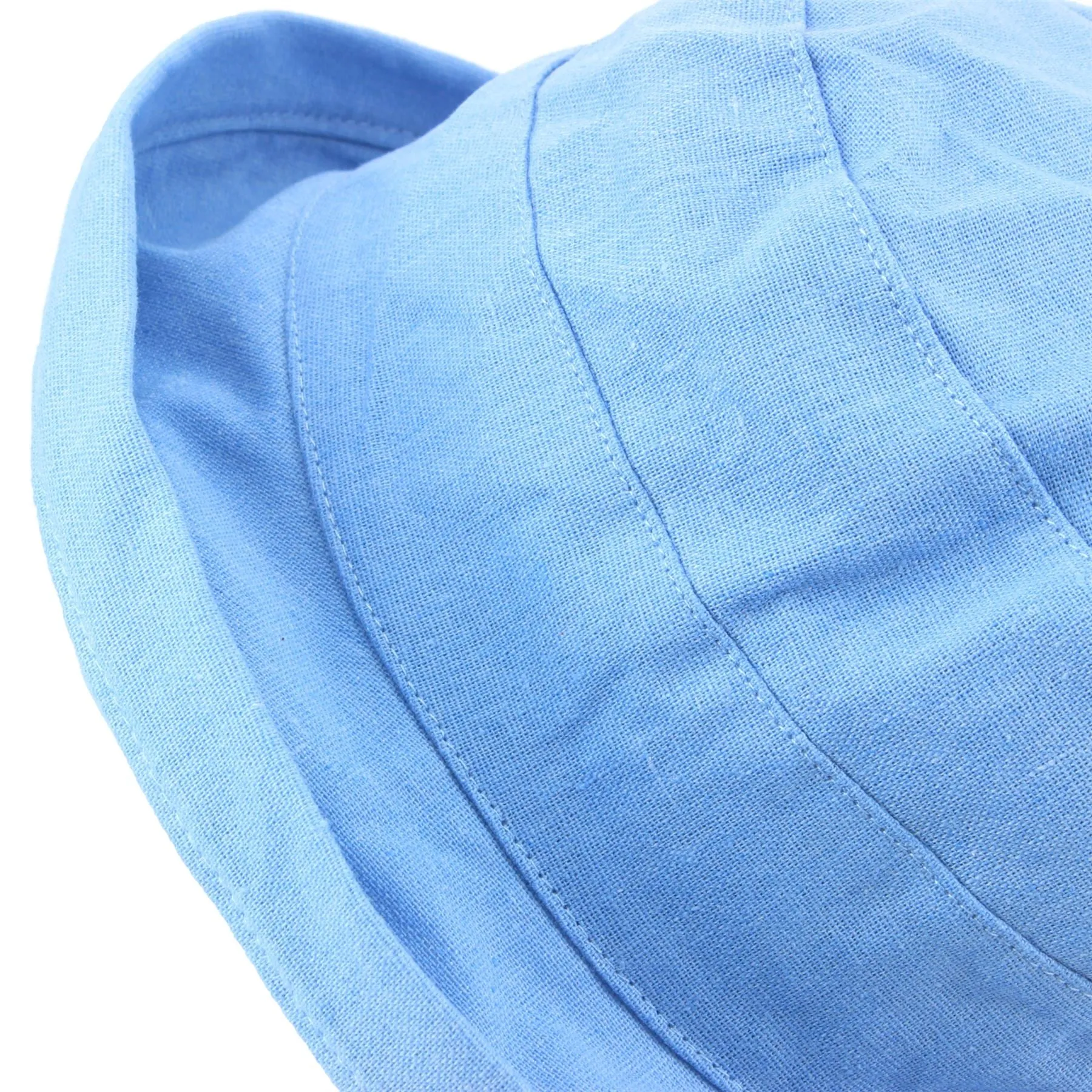 Ladies Linen Sun Hat - Blue