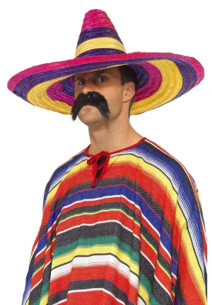 Large Sombrero, Multi-Coloured