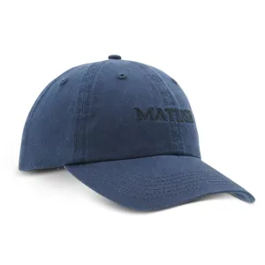 MATUSE (BLUE) PRE-CURVED SNAPBACK