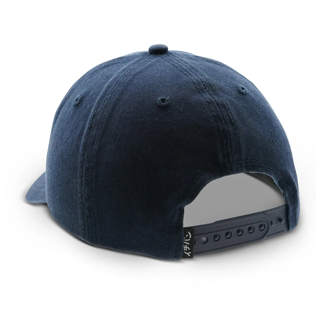 MATUSE (BLUE) PRE-CURVED SNAPBACK