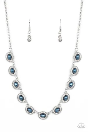 Modest Masterpiece - Blue Necklace - Paparazzi Accessories