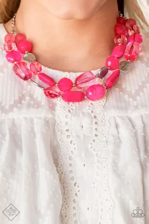 Necklace Oceanic Opulence - Pink N465