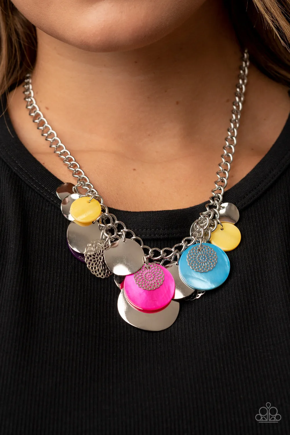 Oceanic Opera - Multi Necklace - Paparazzi Accessories