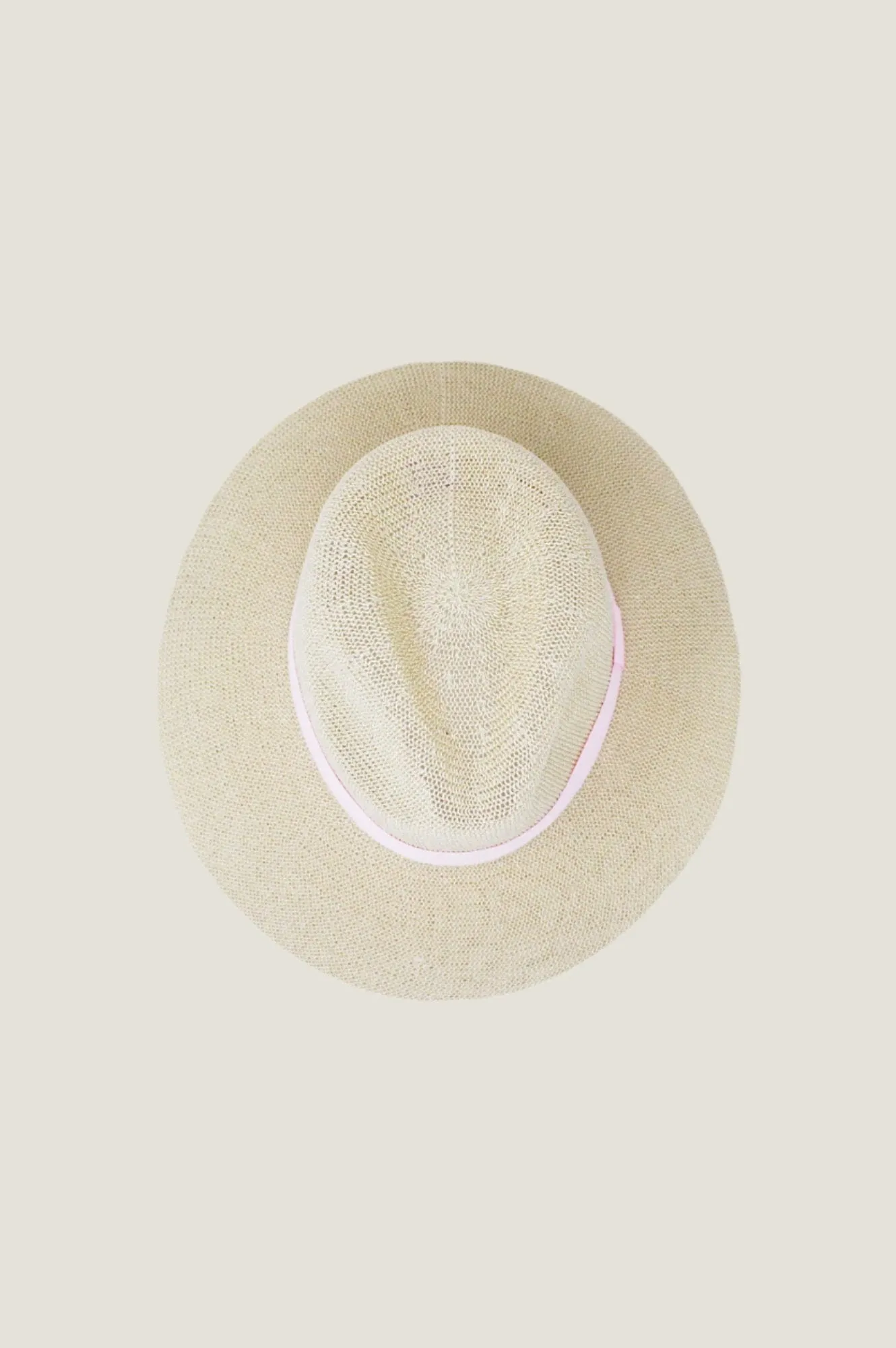 Panama Hat | Pastel Pink