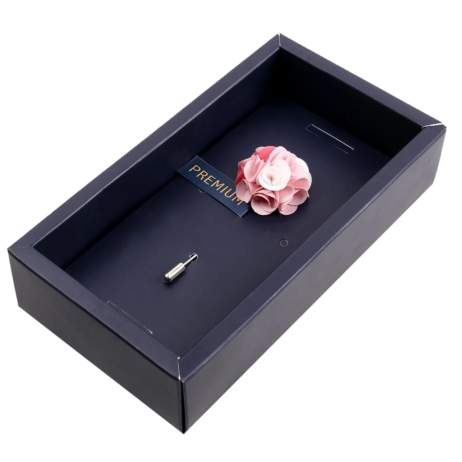 Peluche A Sombre Retreat White and Pink Brooch