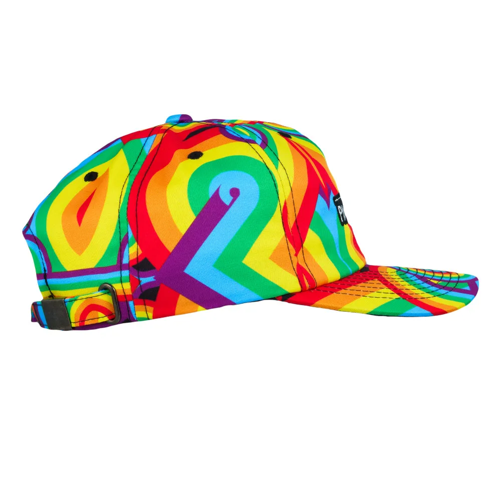 Pink Floyd DSOTM V2 Rainbow Dad Hat