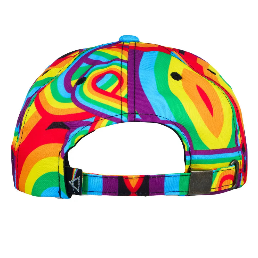 Pink Floyd DSOTM V2 Rainbow Dad Hat