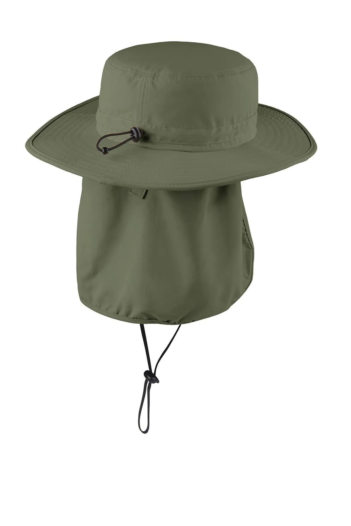 Port Authority Outdoor Wide-Brim Customized Hats, Olive Leaf