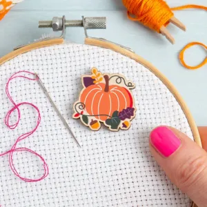 Pumpkin Magnetic Needle Minder