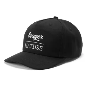 SEAGER X MATUSE SNAPBACK (BLACK) HAT