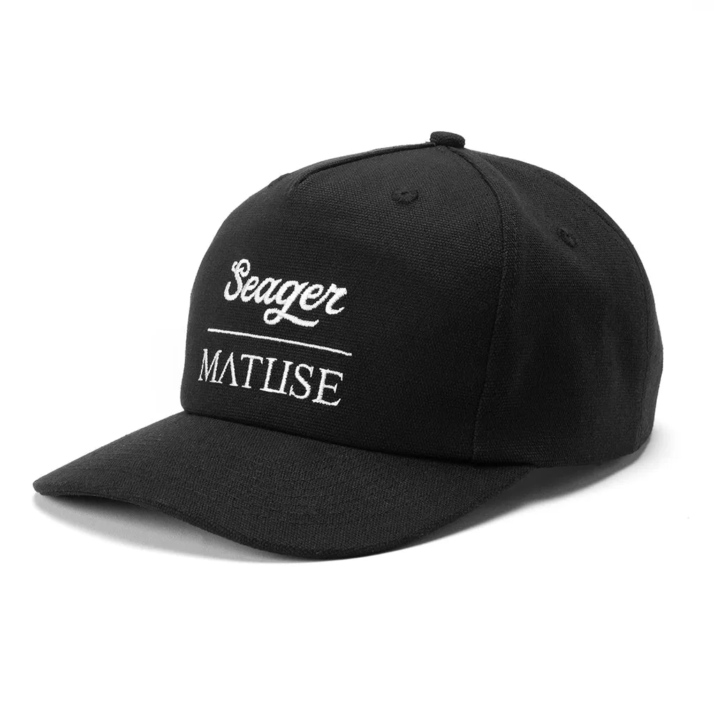 SEAGER X MATUSE SNAPBACK (BLACK) HAT