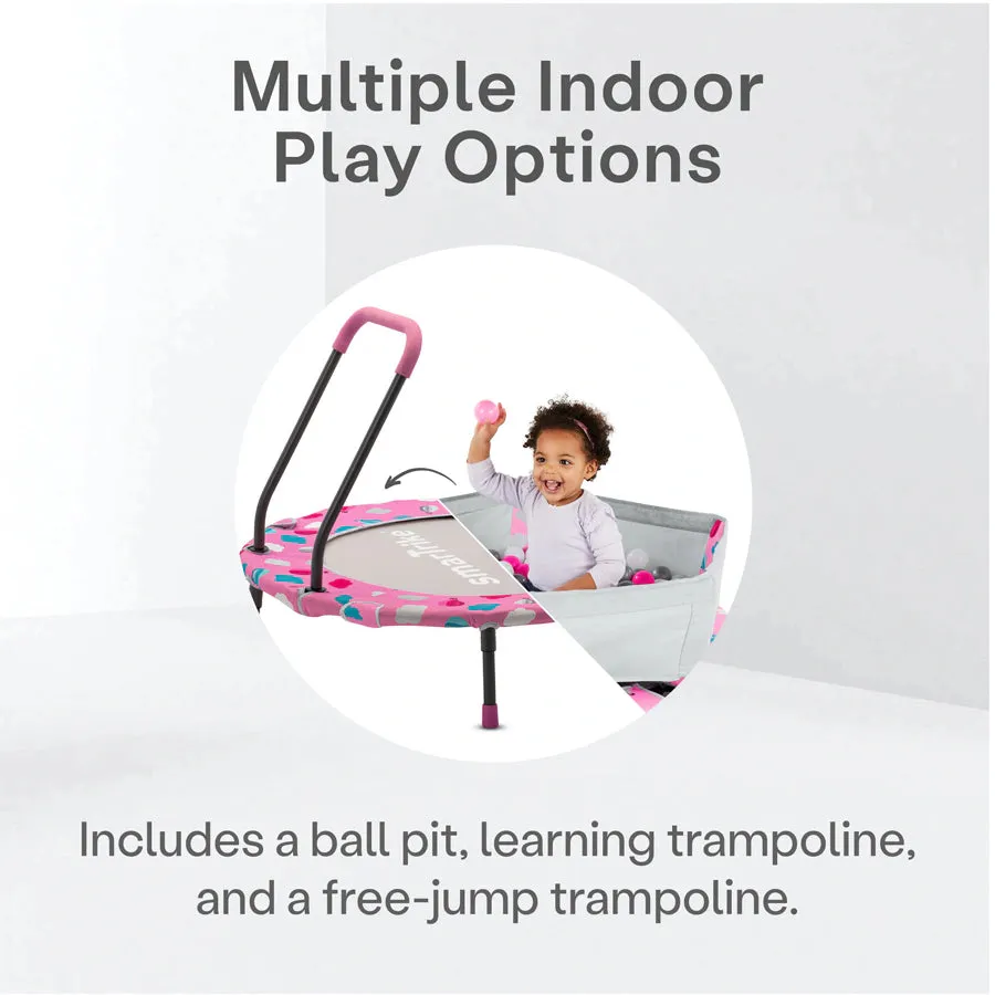 SmarTrike Activity Center 3in1 Trampoline (Pink)