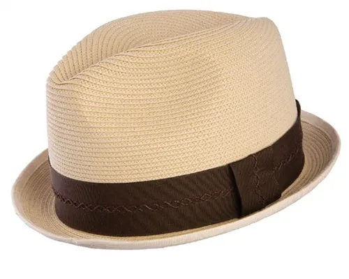 Stetson Mercer Milan Braid Straw Fedora