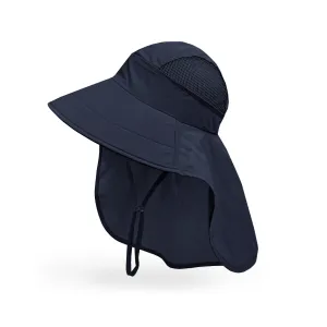 Toddler Sun Hat UPF 50  Wide Brim Kids Baby Beach Gardening Cap | Navy