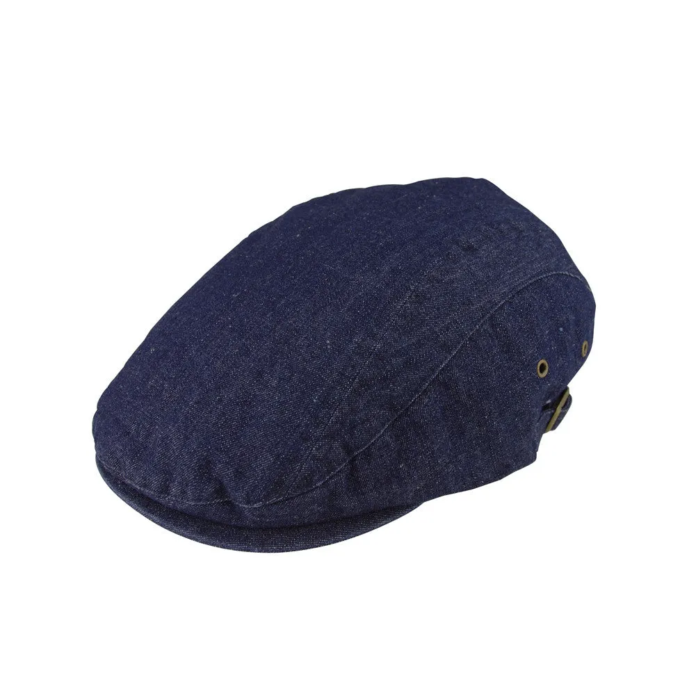 Washed Denim Ivy Cap